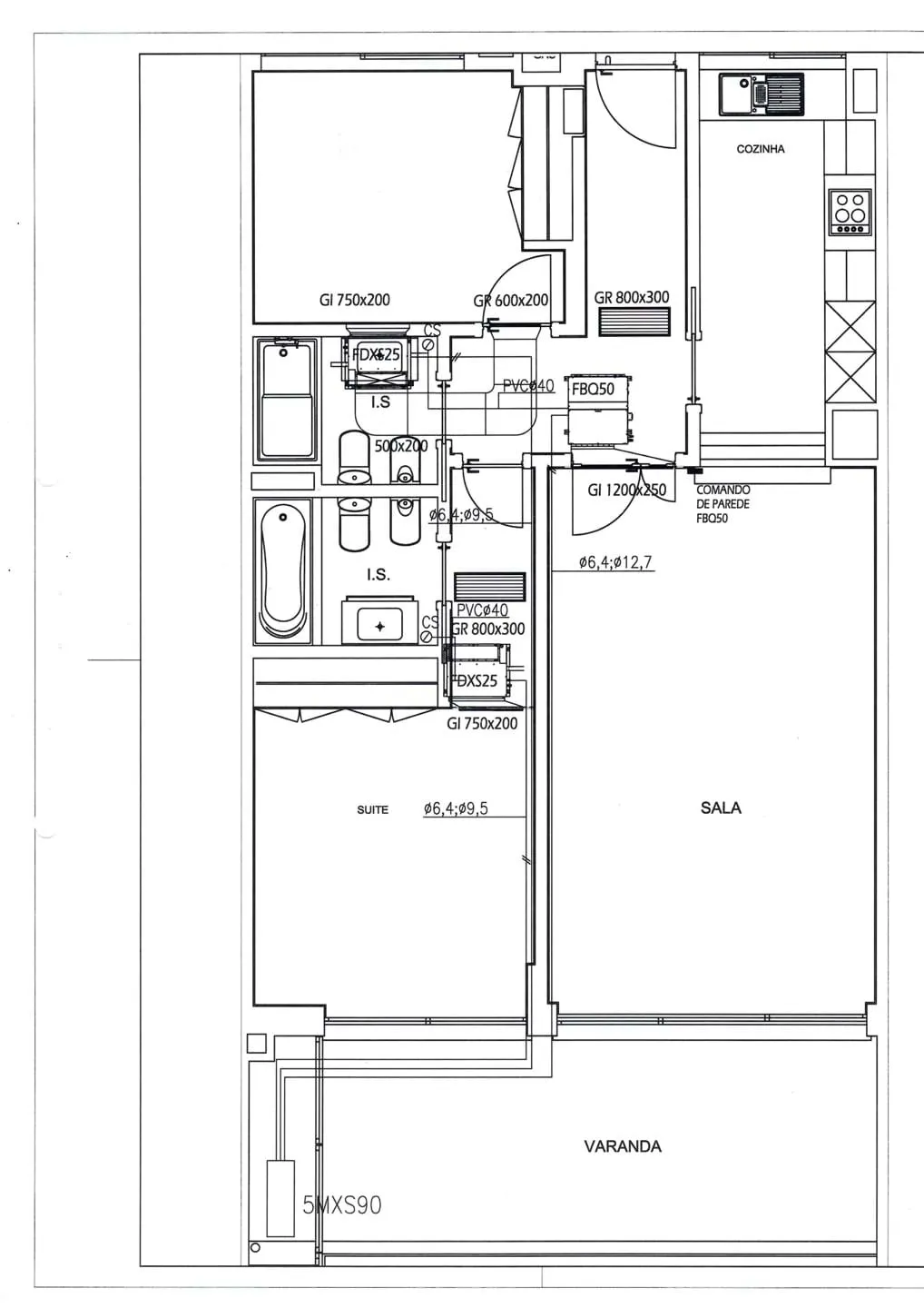 Stunning Penthouse Apartment with Sea Views near Lagos Marina – Floorplan