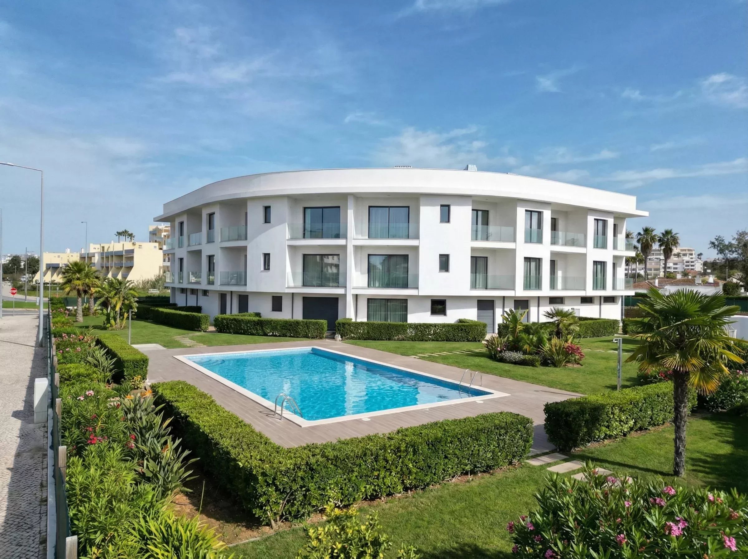 Luxury Coastal Living – Brand New 2+1 Bed Apartment with Rooftop Terrace near Meia Praia