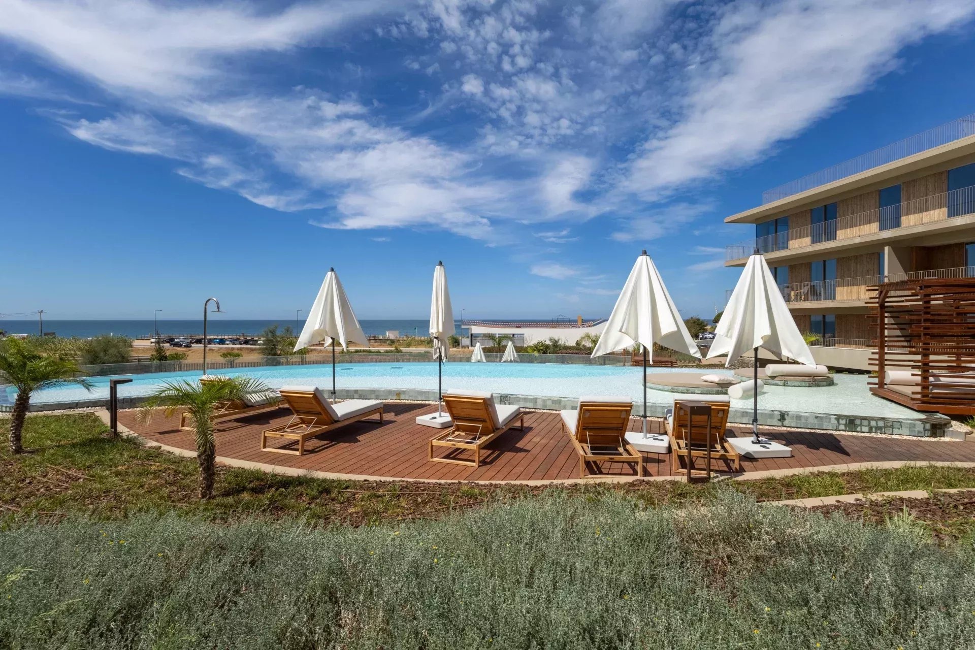 Quarteira Wohnung mit Meerblick