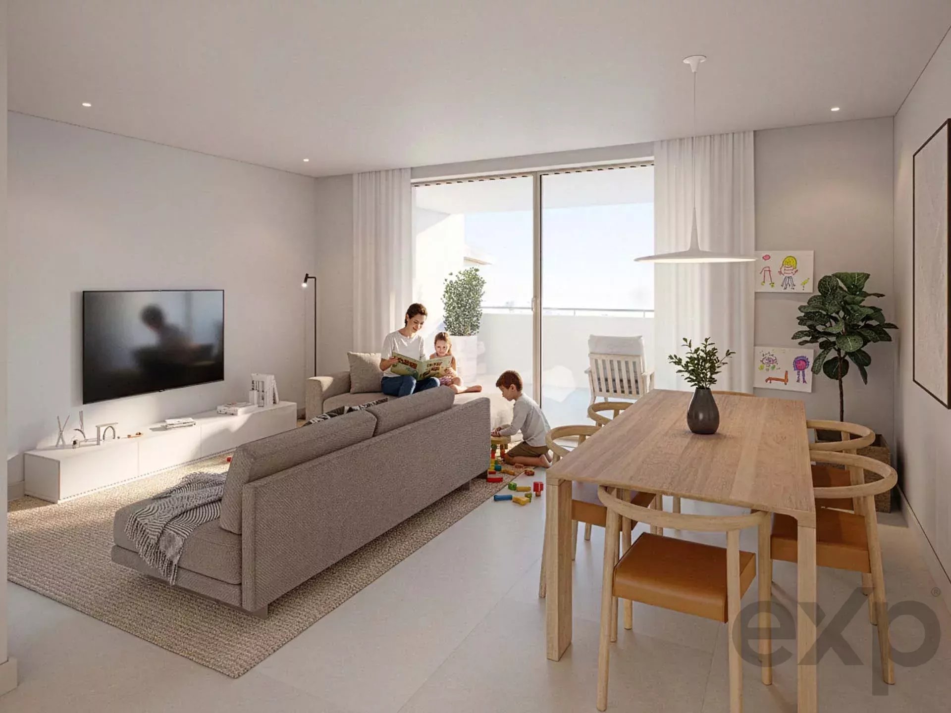 Ruime gezinswoning met 3 slaapkamers en zwembad – Lagos Toplocatie