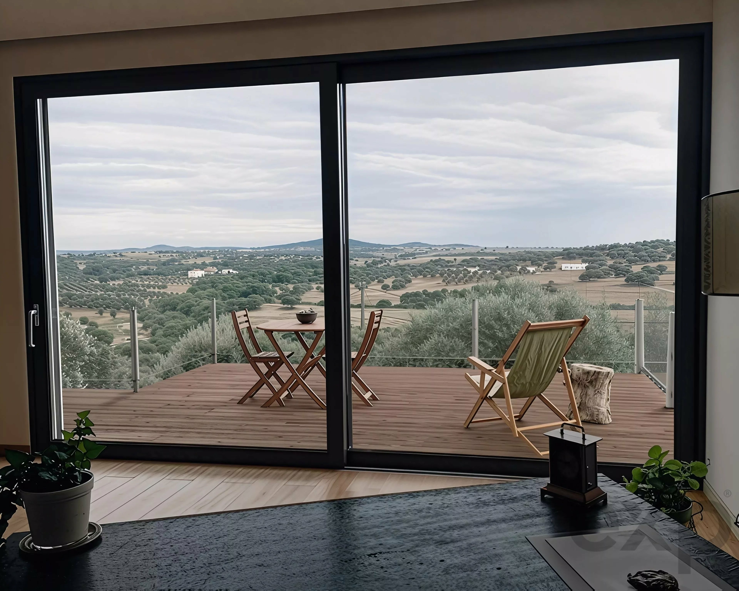 5-Bedroom House in the country side (2 dwellings 3-bedroom + 2-bedroom)