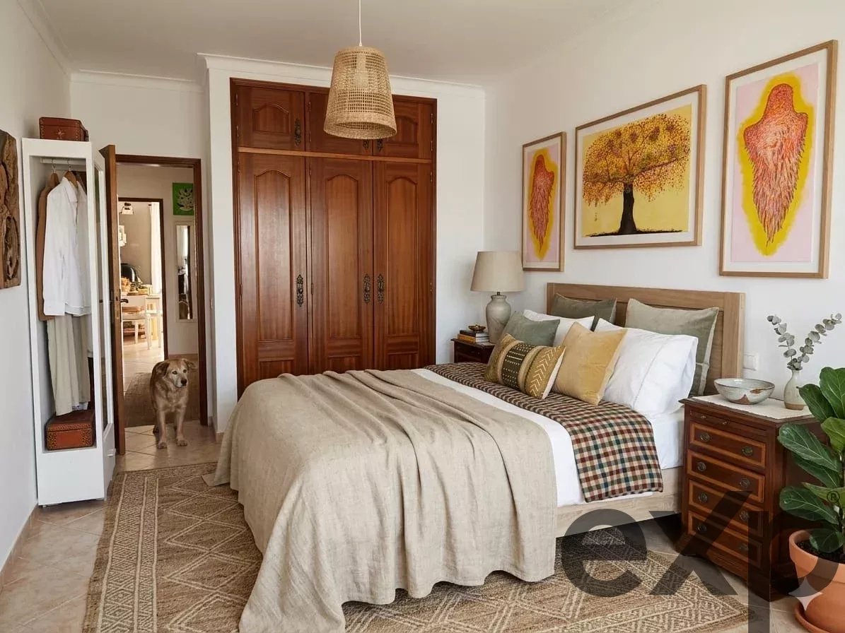 Panoramic Refuge in Alvor: Last Floor T1+1 with City and Mountain View