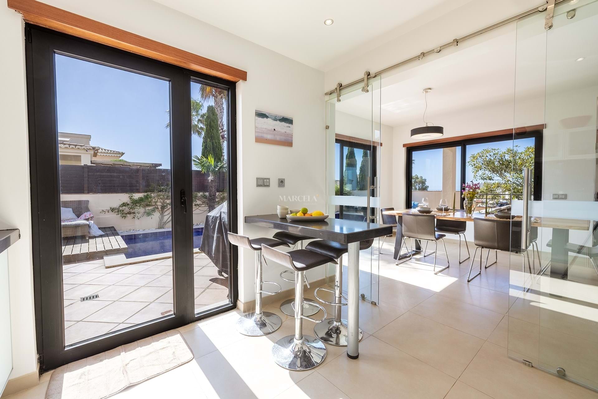 Villa Porto Dona Maria Luz 09 Modern 4 bedroom villa with sea view and pool in Luz