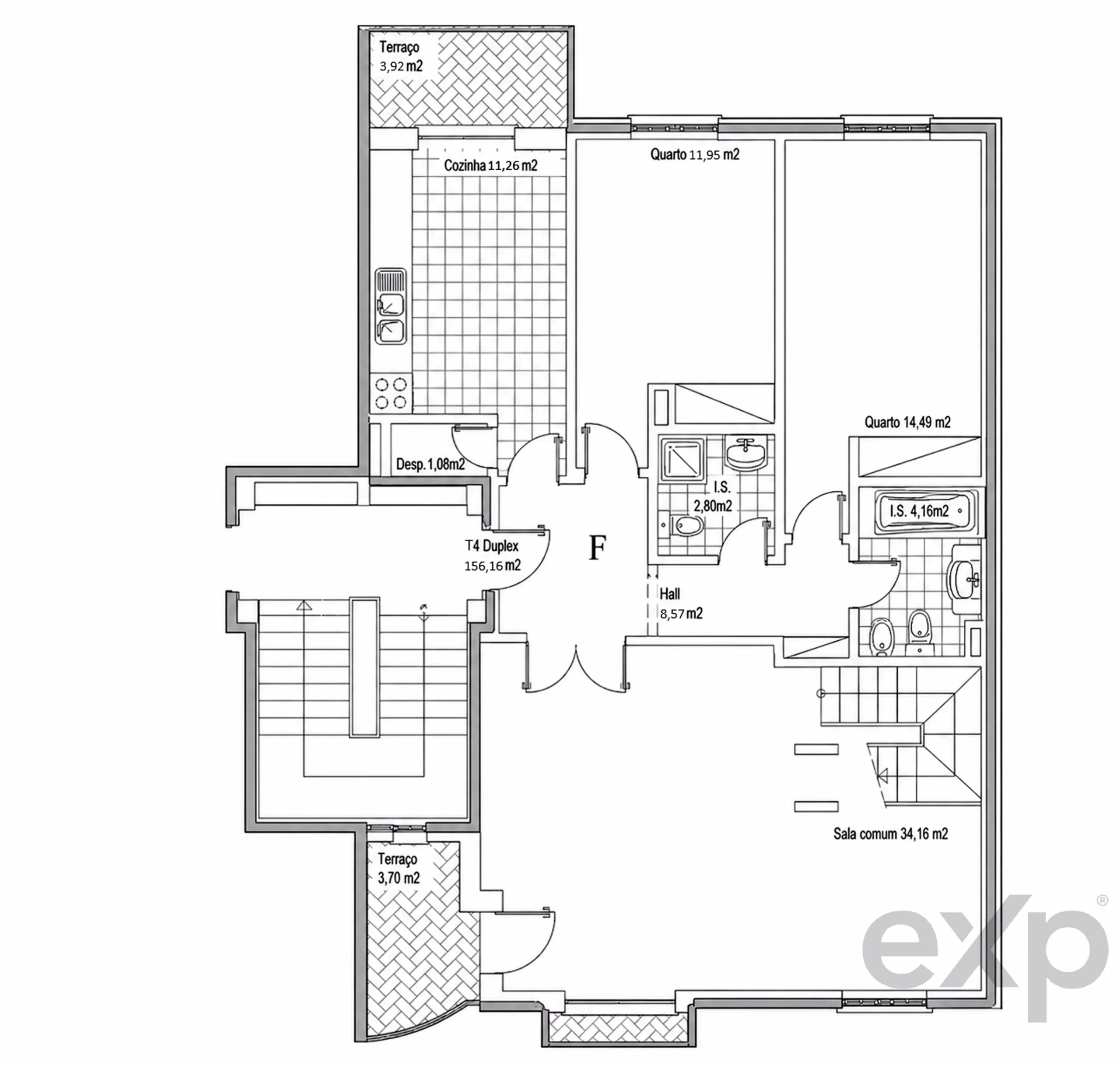4-Bedroom Duplex Apartment in Almancil