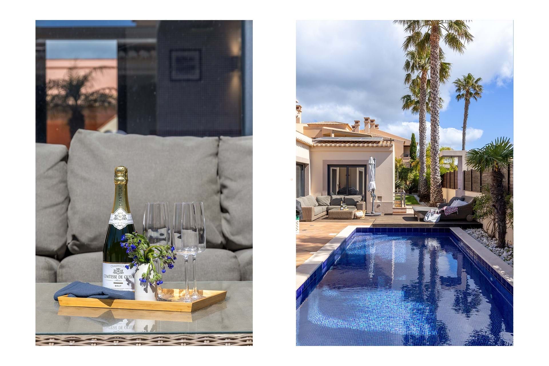 Villa Porto Dona Maria Luz 17 Modern 4 bedroom villa with sea view and pool in Luz