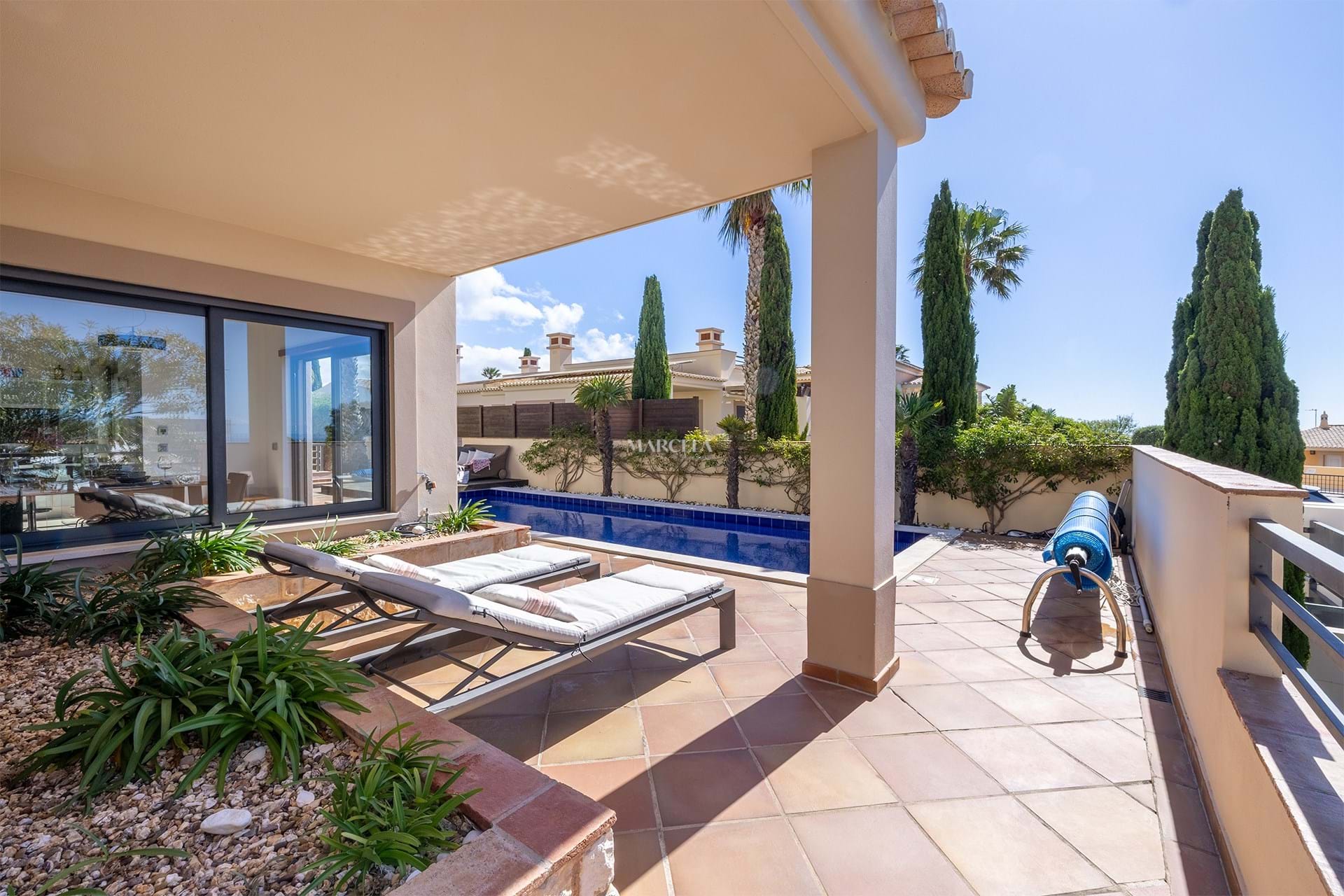 Villa Porto Dona Maria Luz 04 Modern 4 bedroom villa with sea view and pool in Luz