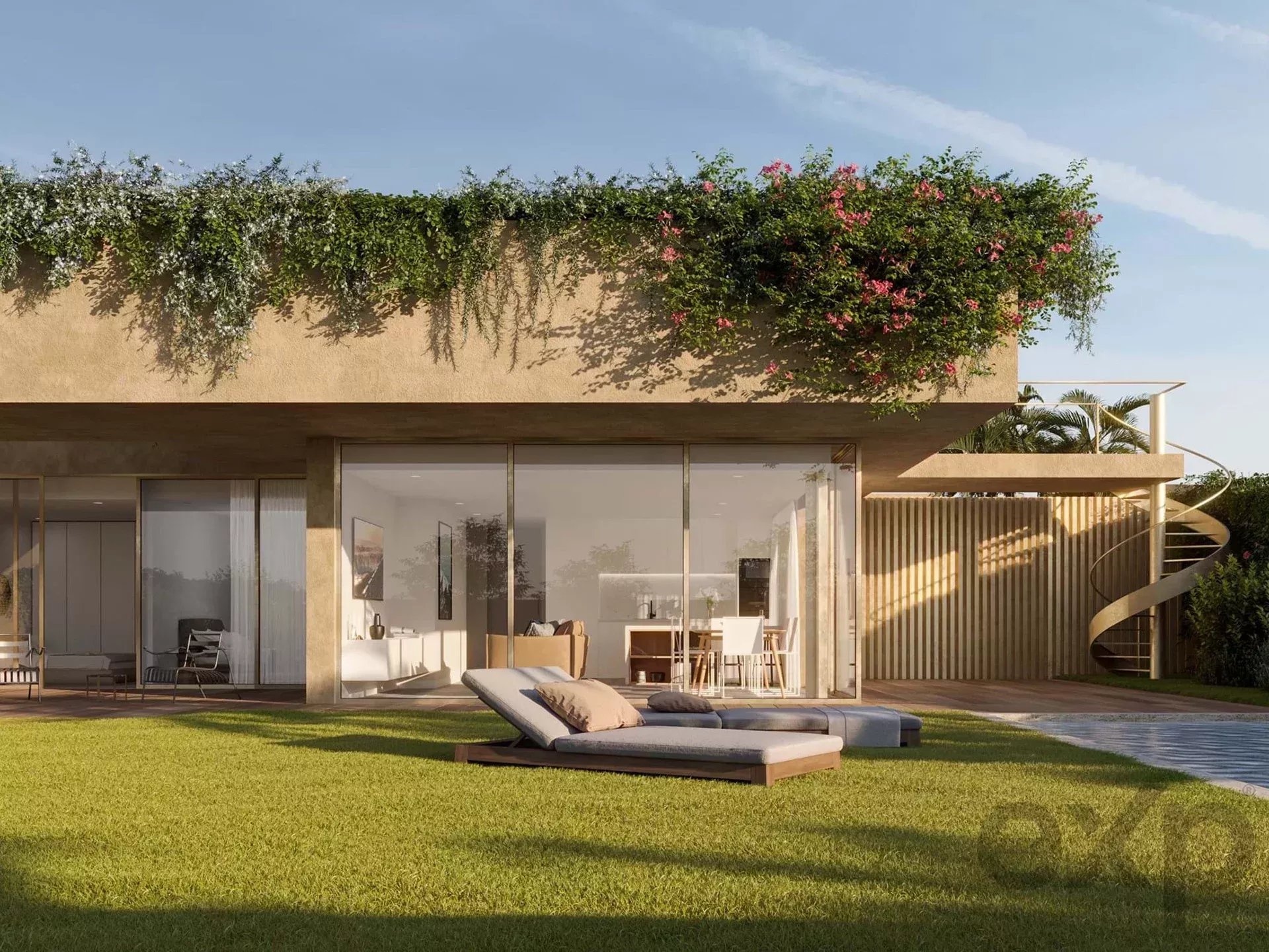 Modern Semi Detached Villa in Praia da Luz 500m from Beachfront