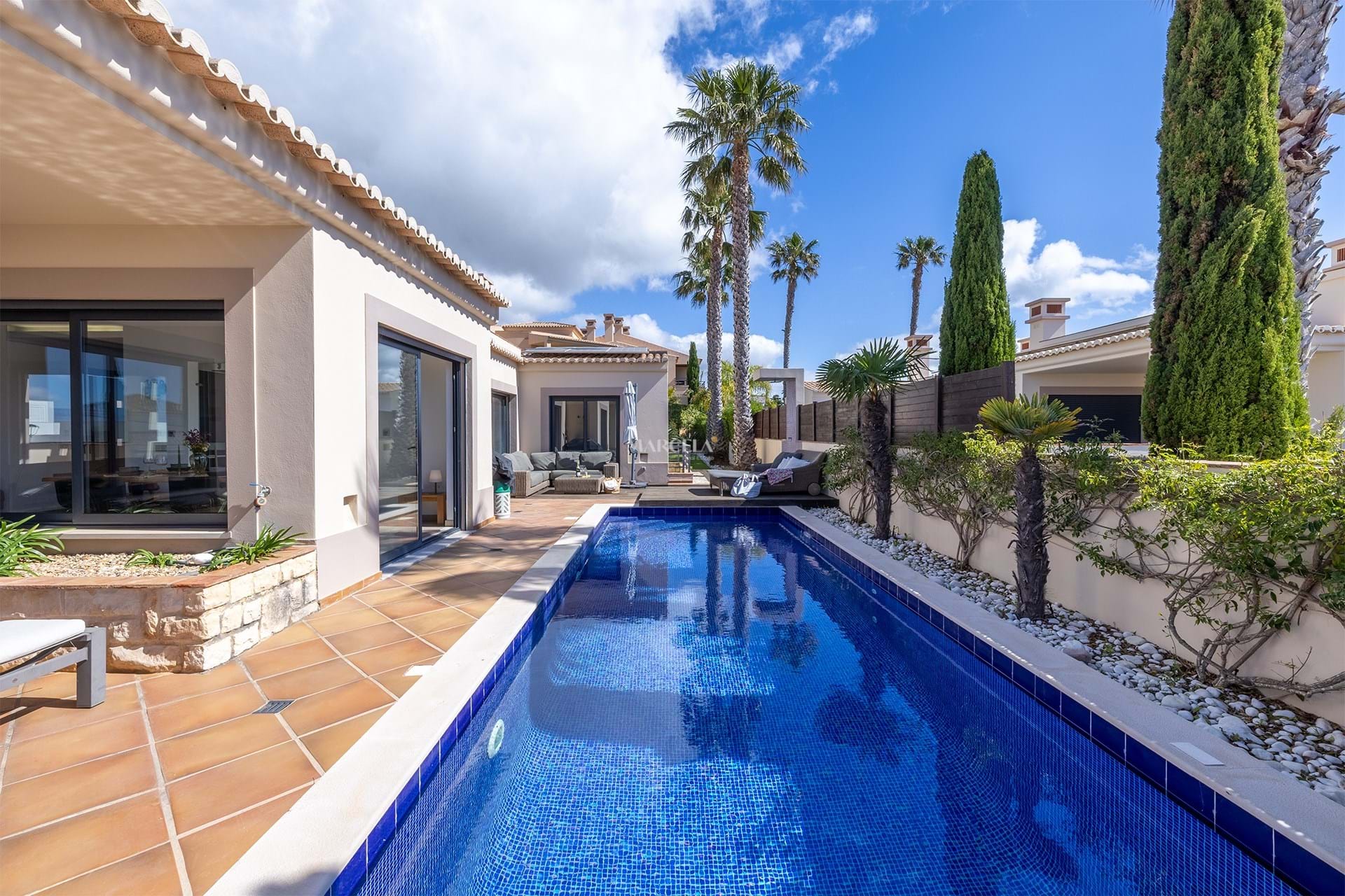 Villa Porto Dona Maria Luz 03 Modern 4 bedroom villa with sea view and pool in Luz