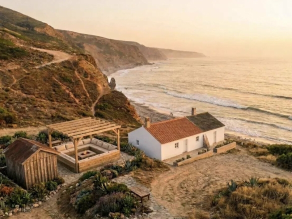 Um Refúgio Off-Grid na Praia do Canal