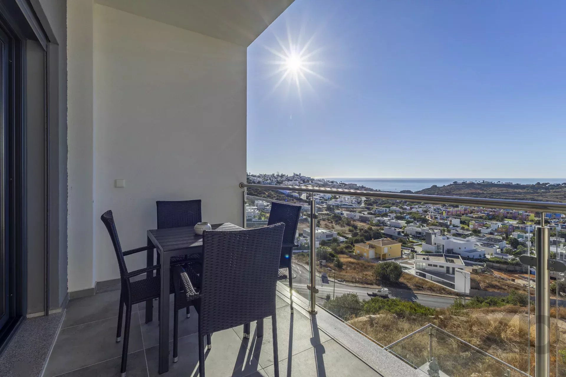 Luxuriöse T1 Wohnung mit Meerblick in Albufeira