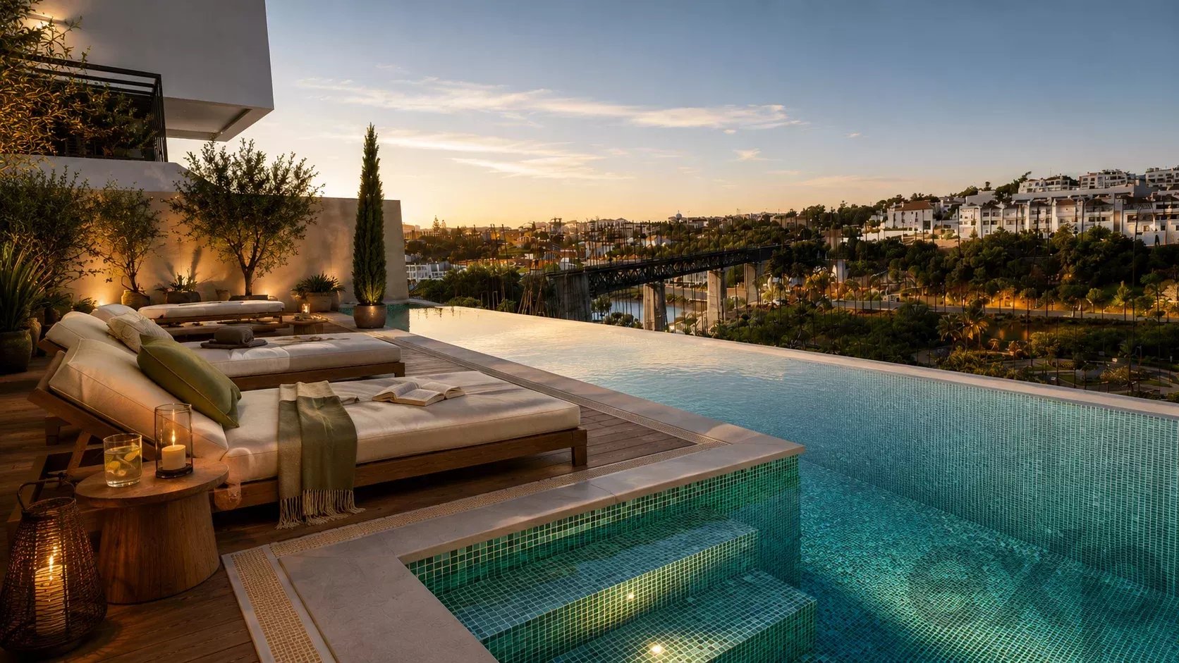 Contemporary Luxury Villa with Pool and Panoramic Views in Tavira, Algarve