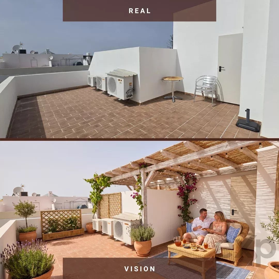 3-bedroom with private terrace – downtown Tavira