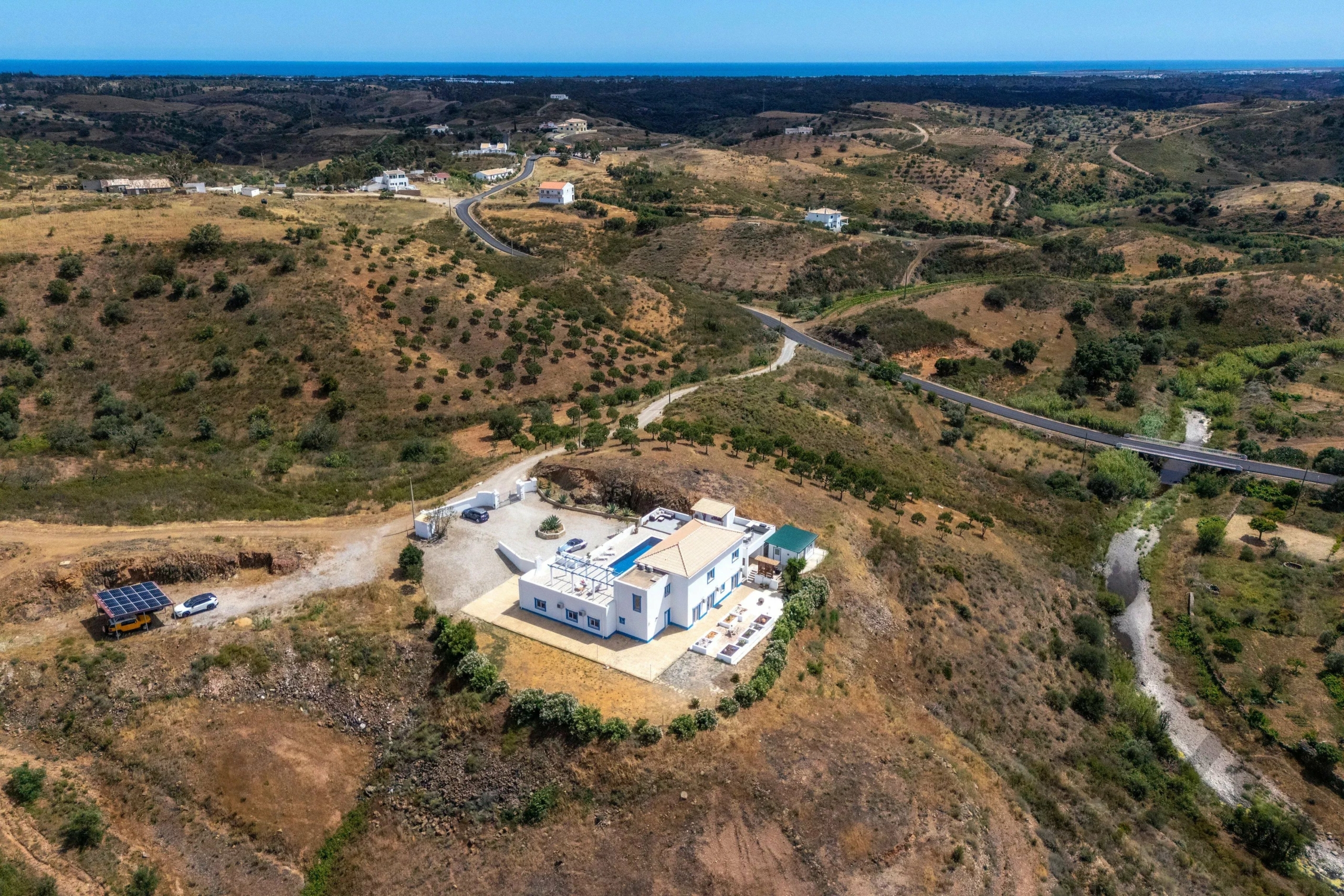 Renovated 5 Bed Countryside Villa with Pool, Panoramic Views, 2 Hectares