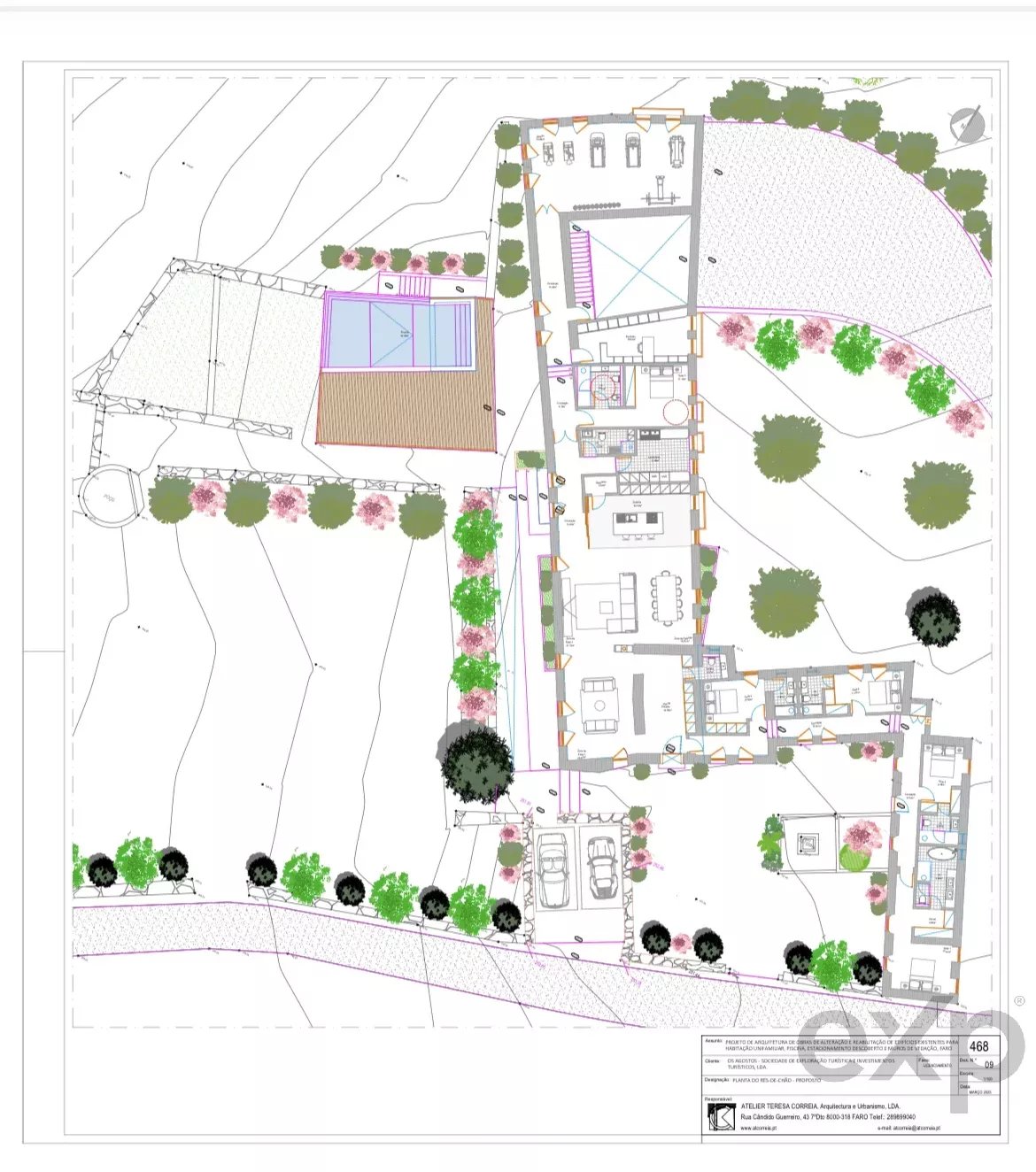 Algarve (mountain range) – Land with Ruin with Approved Project