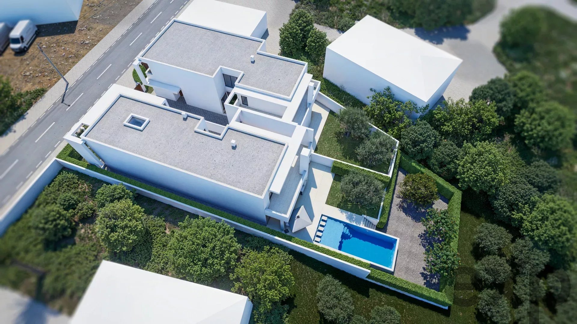 T4 Housing with Pool in Bordeira – Santa Bárbara de Nexe