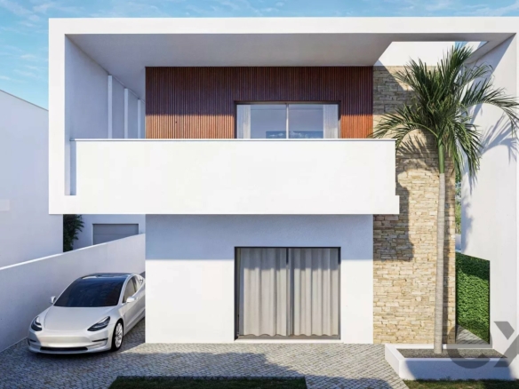 T4 Housing with Pool in Bordeira – Santa Bárbara de Nexe