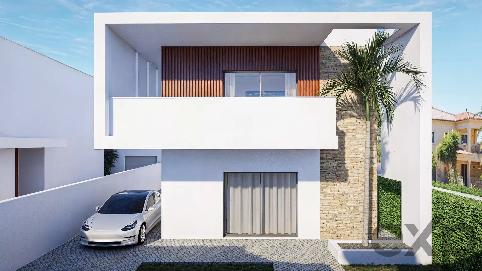 T4 Housing with Pool in Bordeira – Santa Bárbara de Nexe