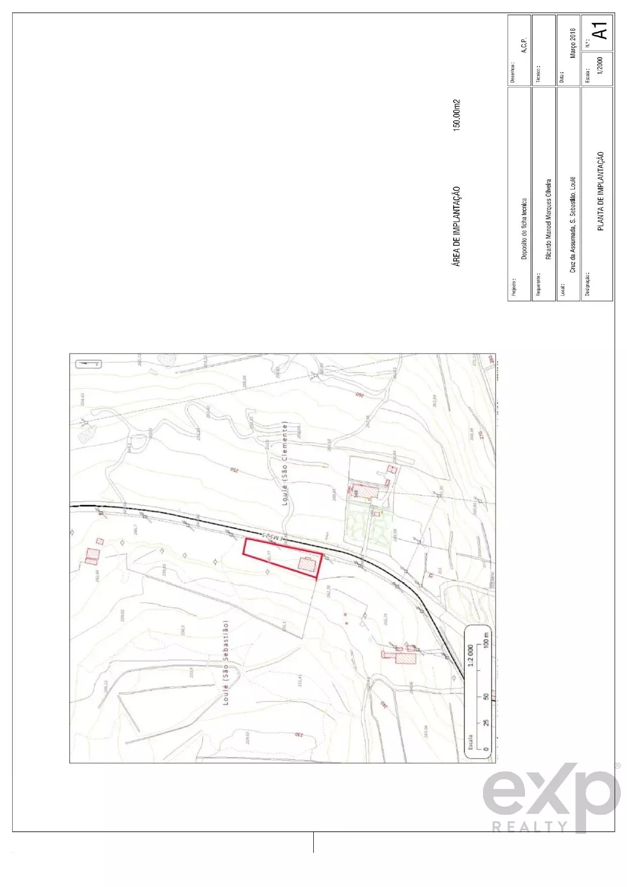 Mixed-use property with 150 m² commercial space, self-contained 2-bedroom apartment and 2,600 m² plot — 3 km from Loulé, Algarve