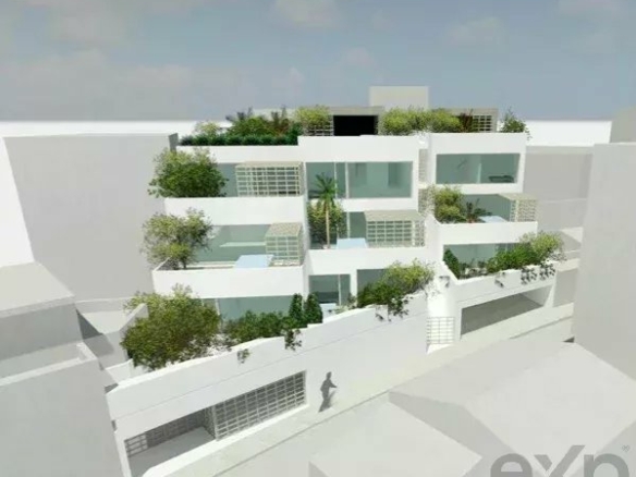 Nine Luxury Apartments with Private Pools – Approved project ready to build
