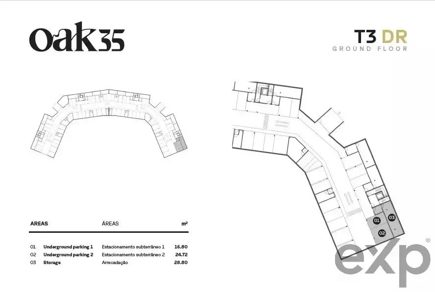 T2 appartement in luxecomplex OAK 35, Vilamoura