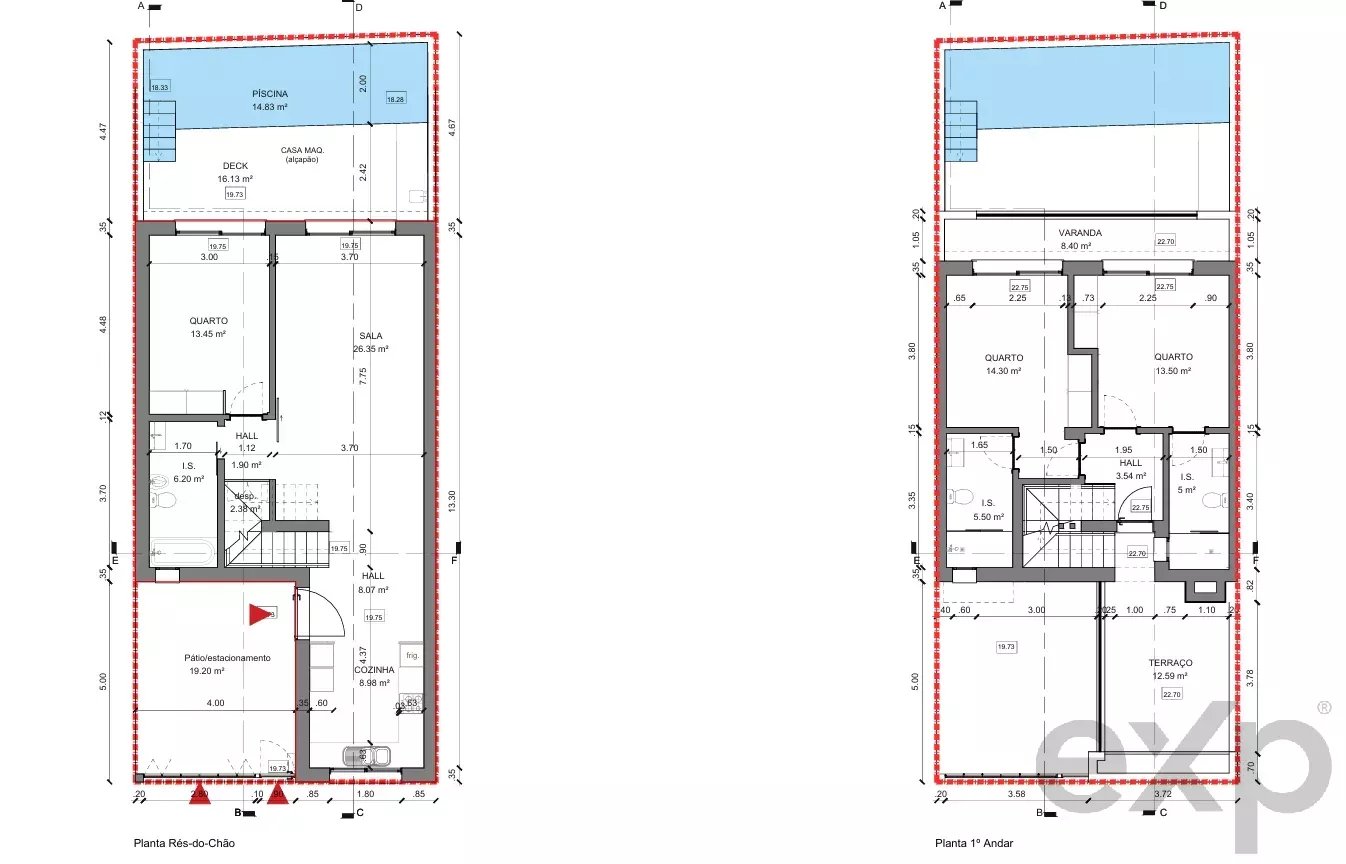Contemporary 3-Bedroom Townhouse with Private Pool & Sea Views | Fuseta, Algarve