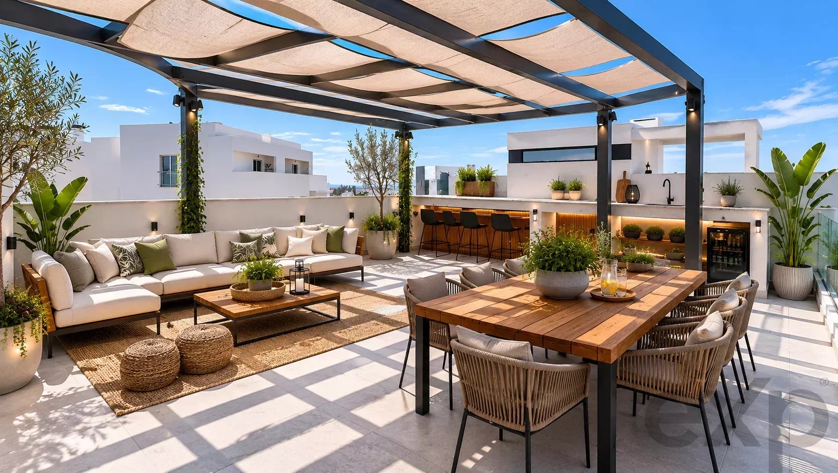 Contemporary Luxury Villa with Pool and Panoramic Views in Tavira, Algarve