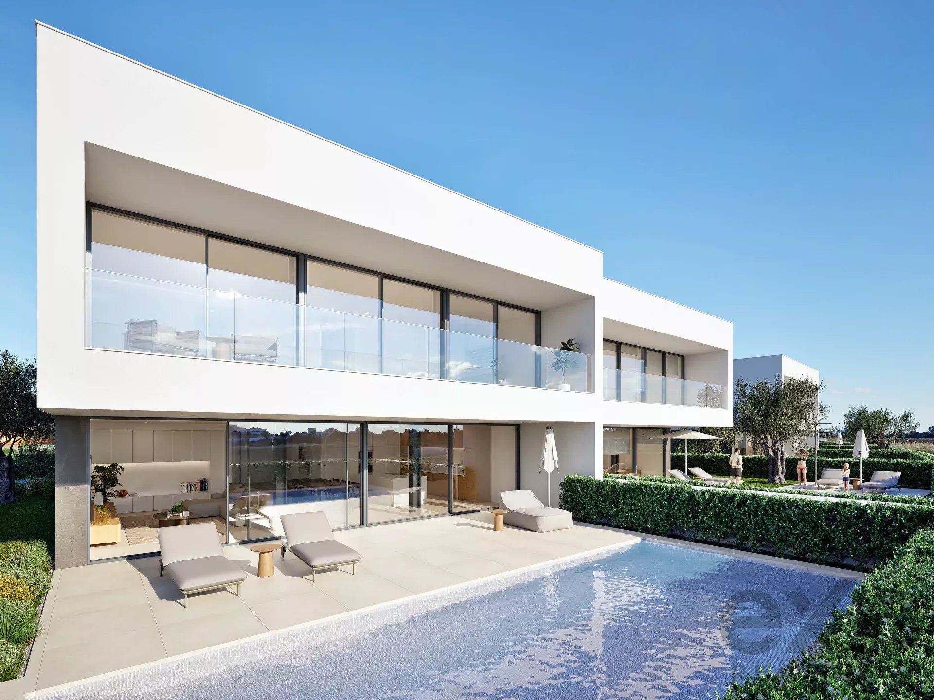 Brand New 4-Bed Ocean View Villa With Pool In Spectacular Location