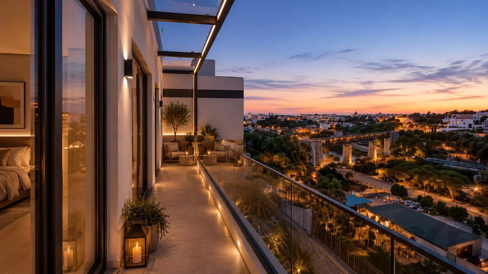 Contemporary Luxury Villa with Pool and Panoramic Views in Tavira, Algarve