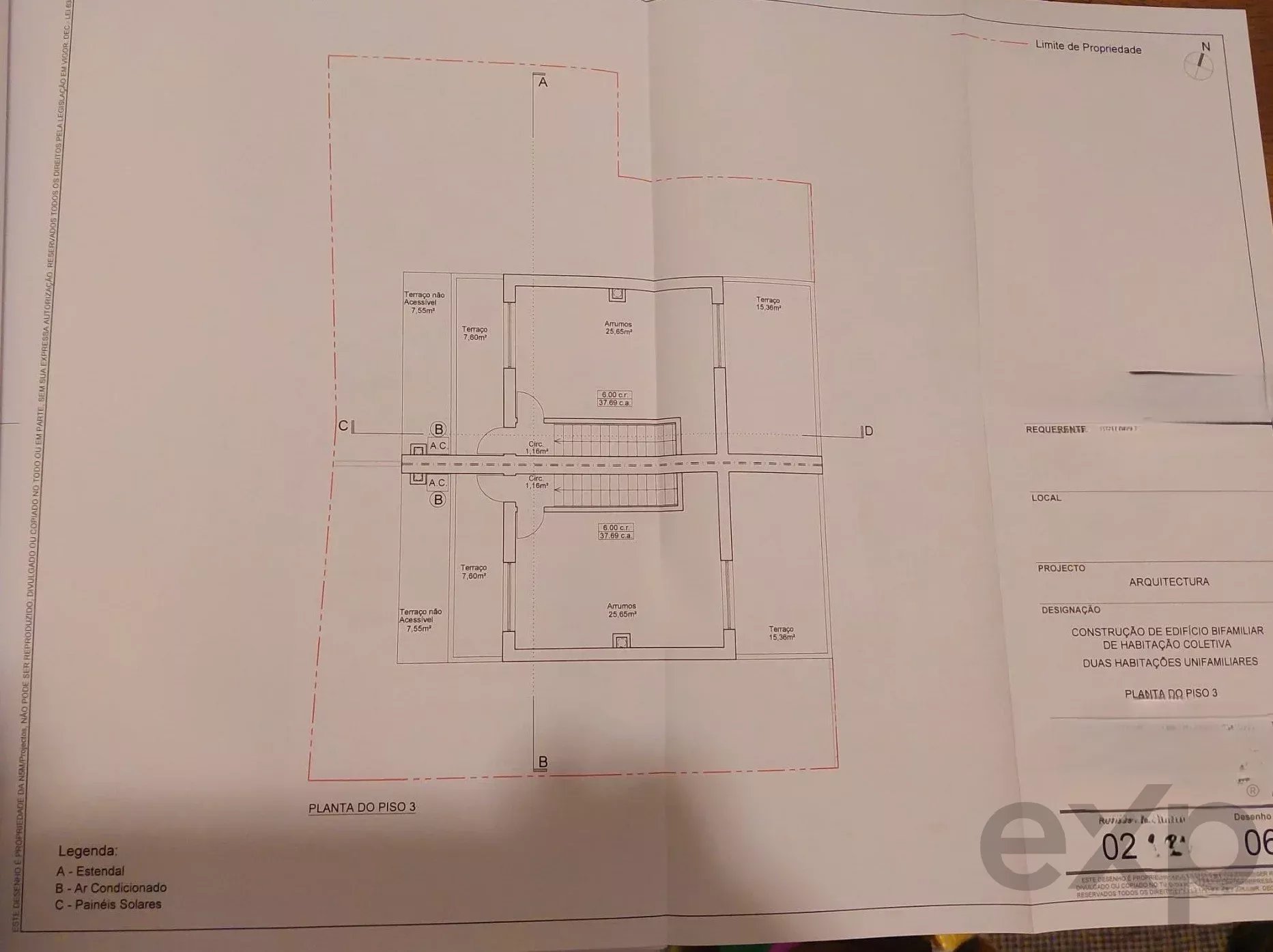 Urban Lot with Approved Project for 2 Semi-detached Houses | Luz de Tavira