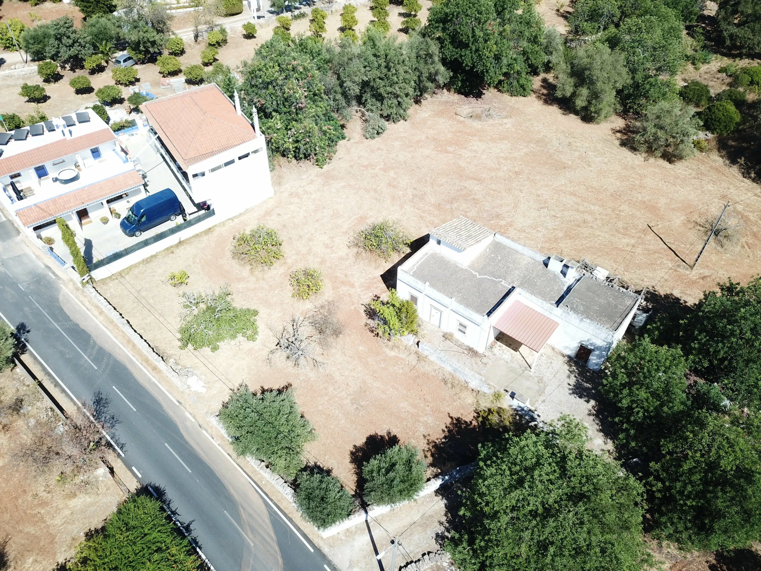 Detached 3-Bedroom House with Courtyard and Land in Bordeira, Faro, Algarve, Portugal