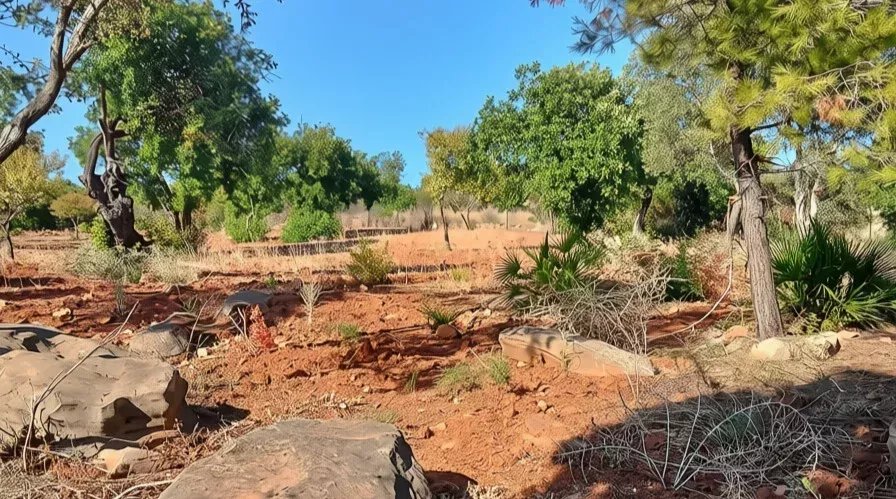Rustic flat land with 4240 sqm in the Algarve