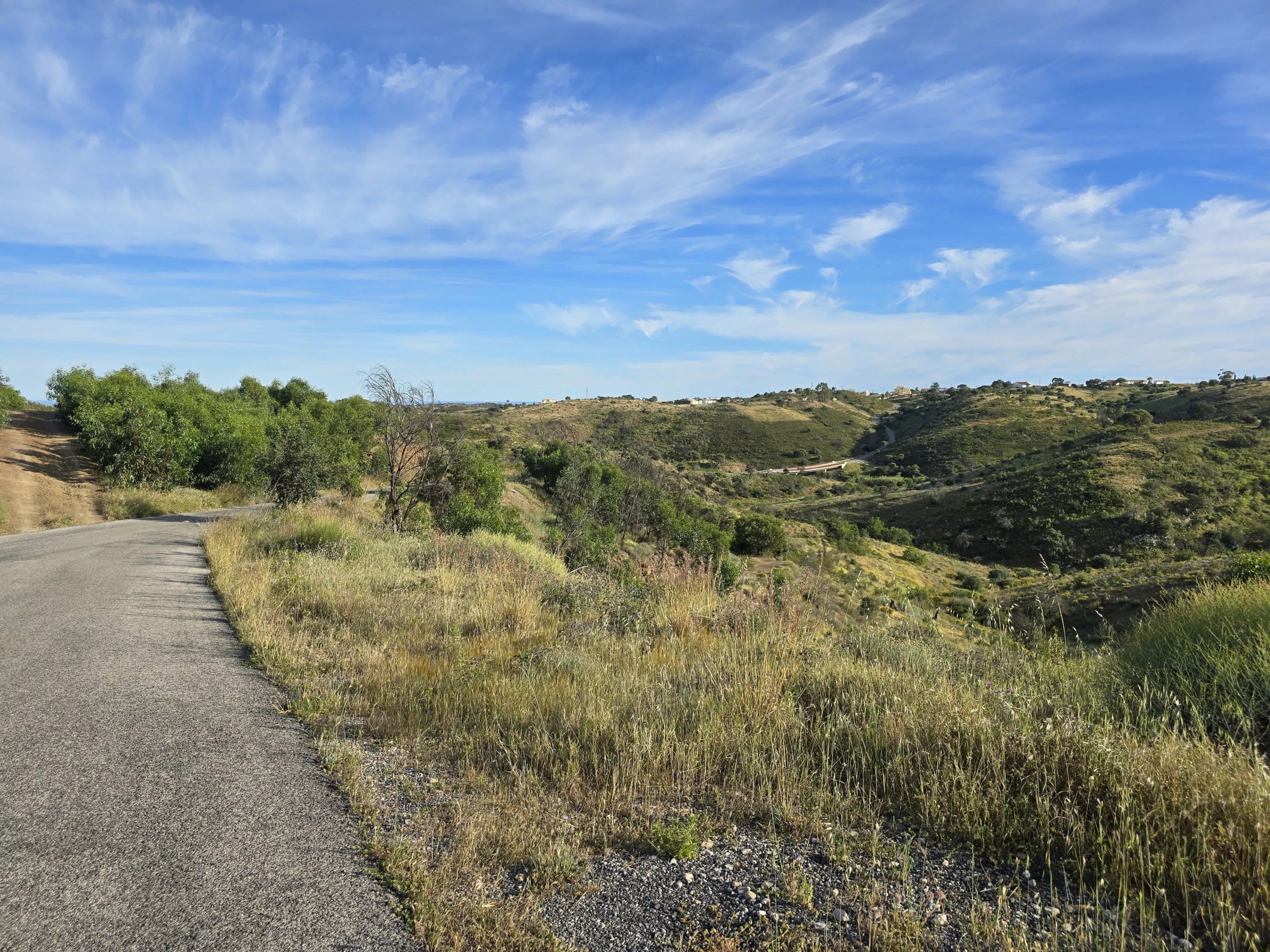 Rural land with sea view over one hectare