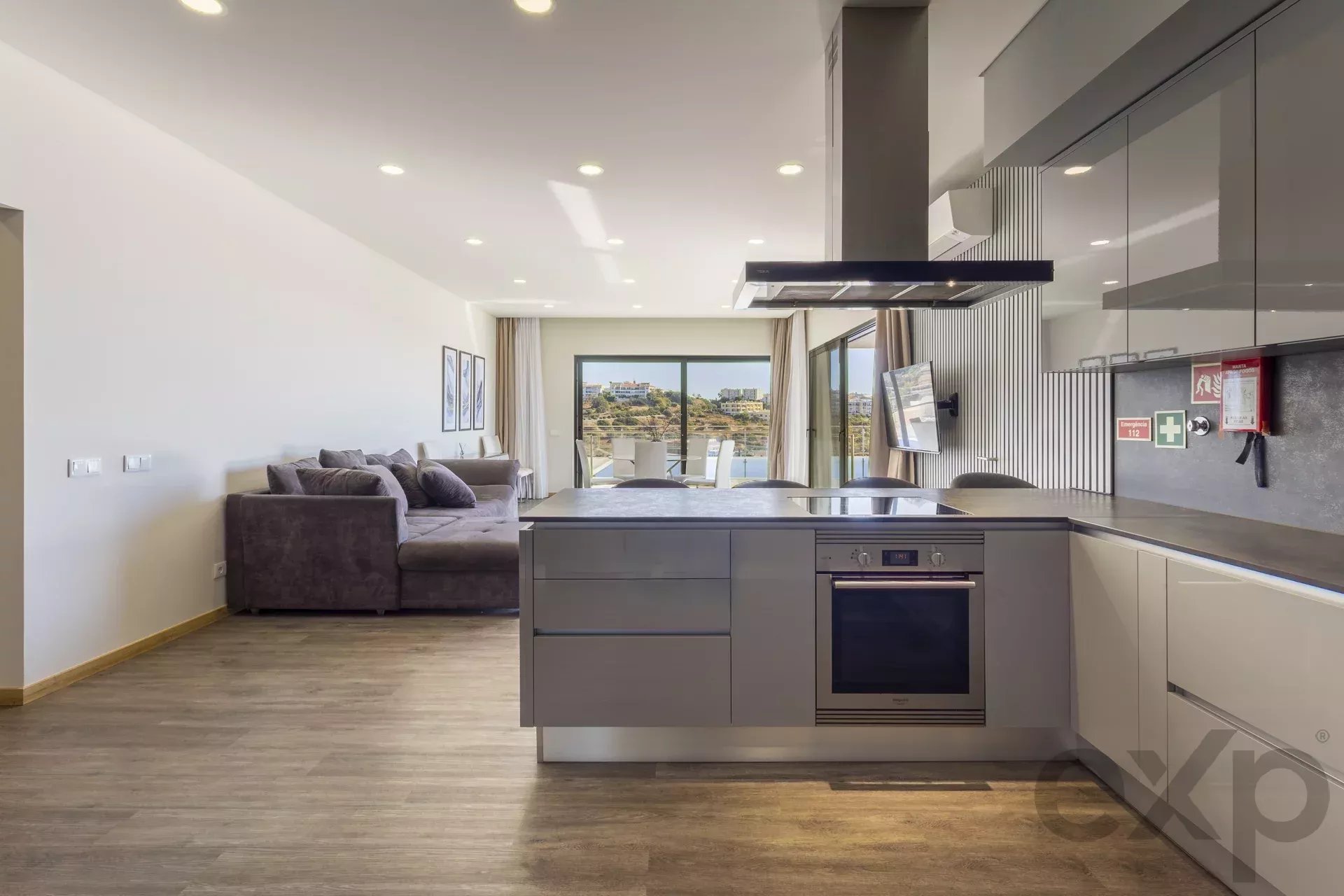 Wohnung mit 3 Schlafzimmern und Meerblick in Albufeira