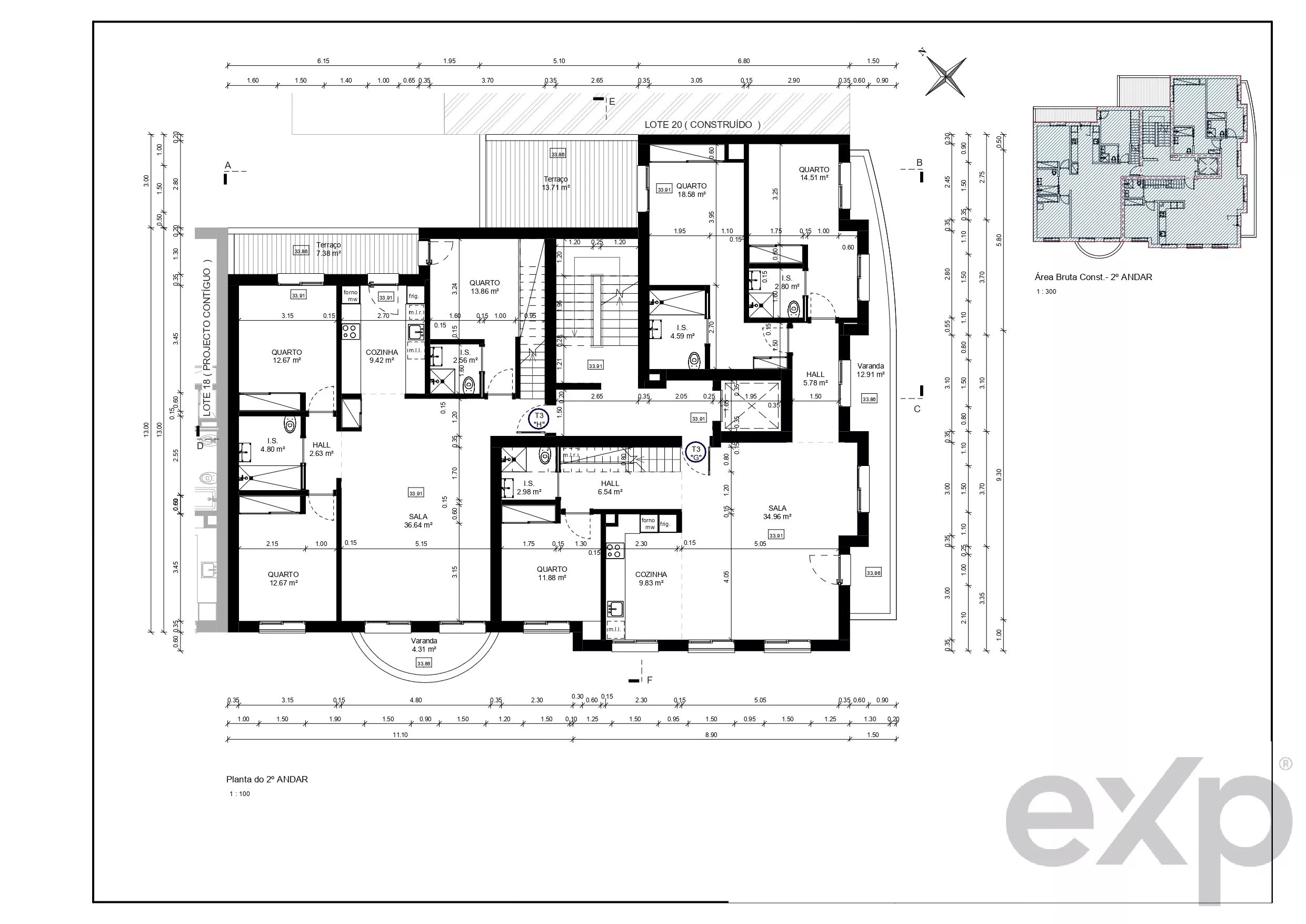 New 3-bedroom flat on the second floor with parking and high-quality finishes | Tavira