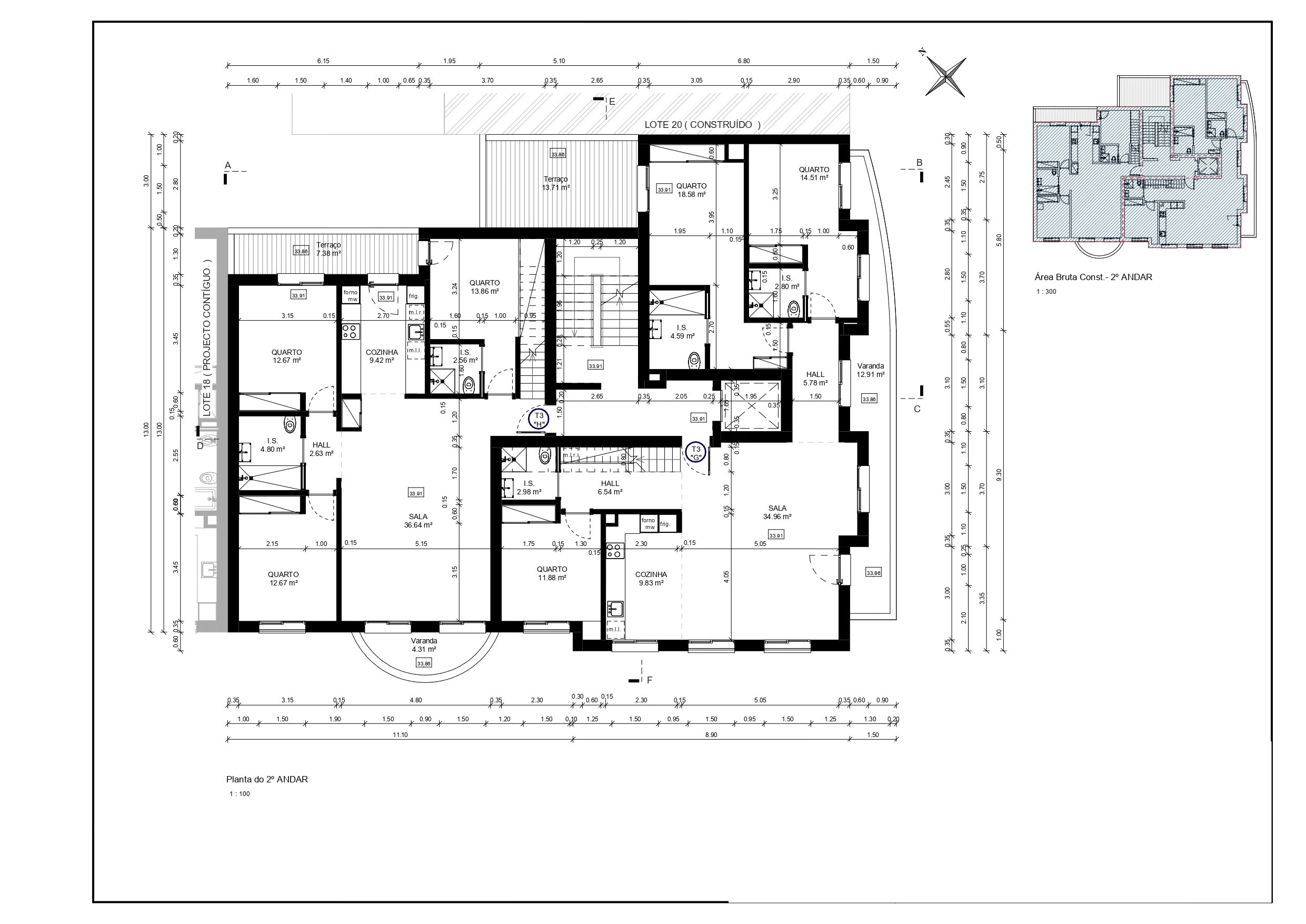 New 3-bedroom flat on the second floor with parking and high-quality finishes | Tavira