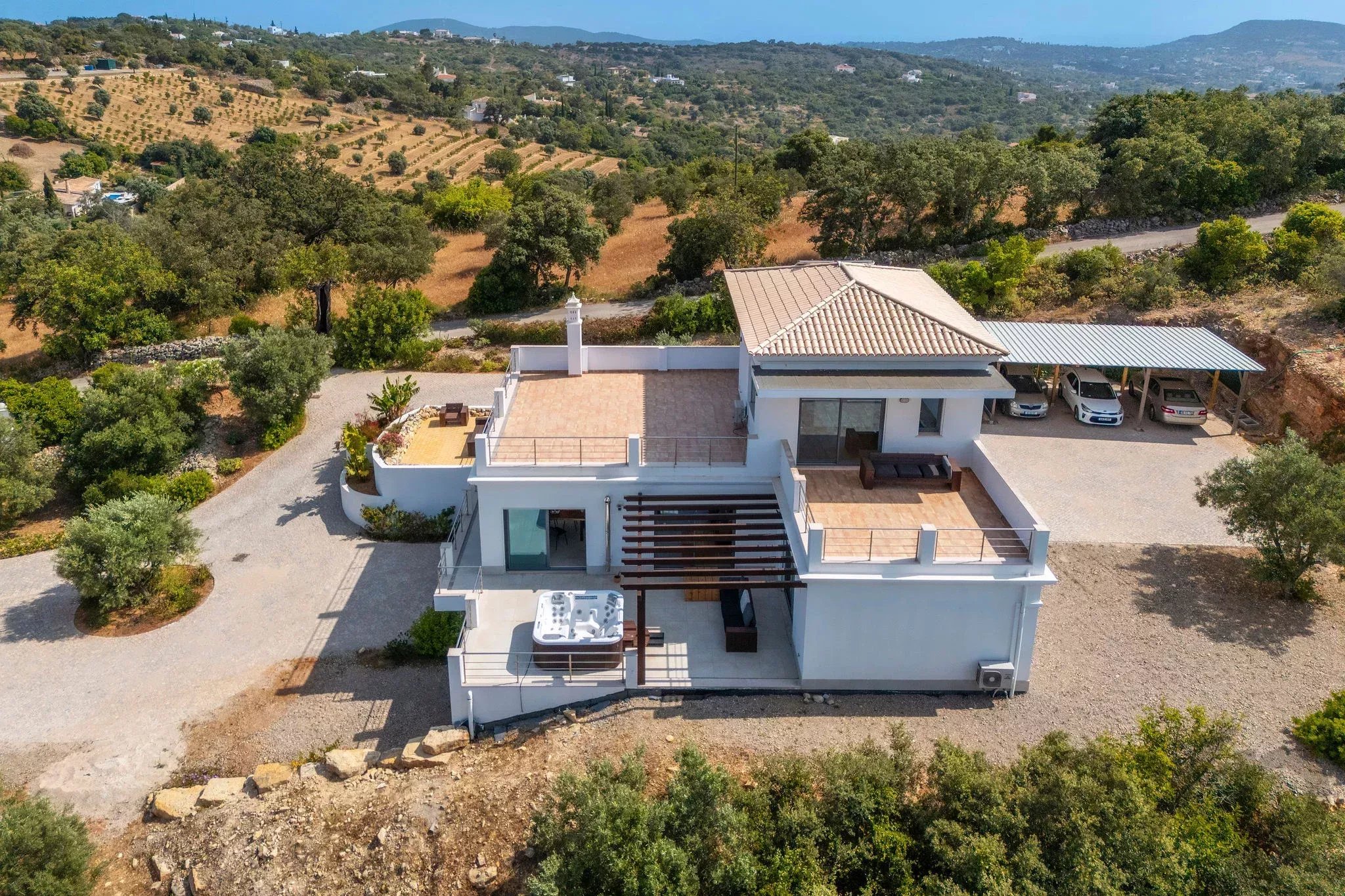 T3 Villa with magnificent views, close to São Bras de Alportel, Loule and Faro