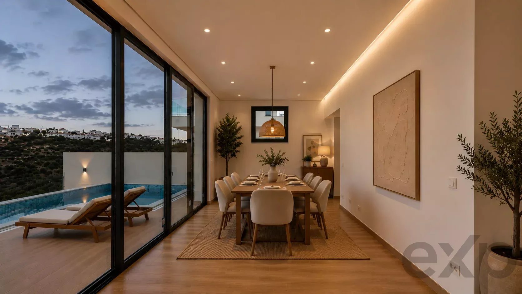Contemporary Luxury Villa with Pool and Panoramic Views in Tavira, Algarve