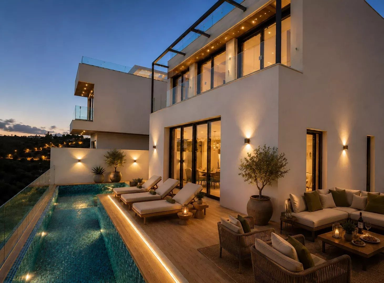 Contemporary Luxury Villa with Pool and Panoramic Views in Tavira, Algarve