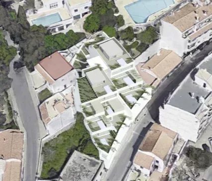 Nine Luxury Apartments with Private Pools – Approved project ready to build