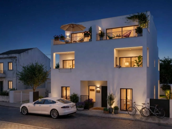 Urban Lot with Approved Project for 2 Semi-detached Houses | Luz de Tavira