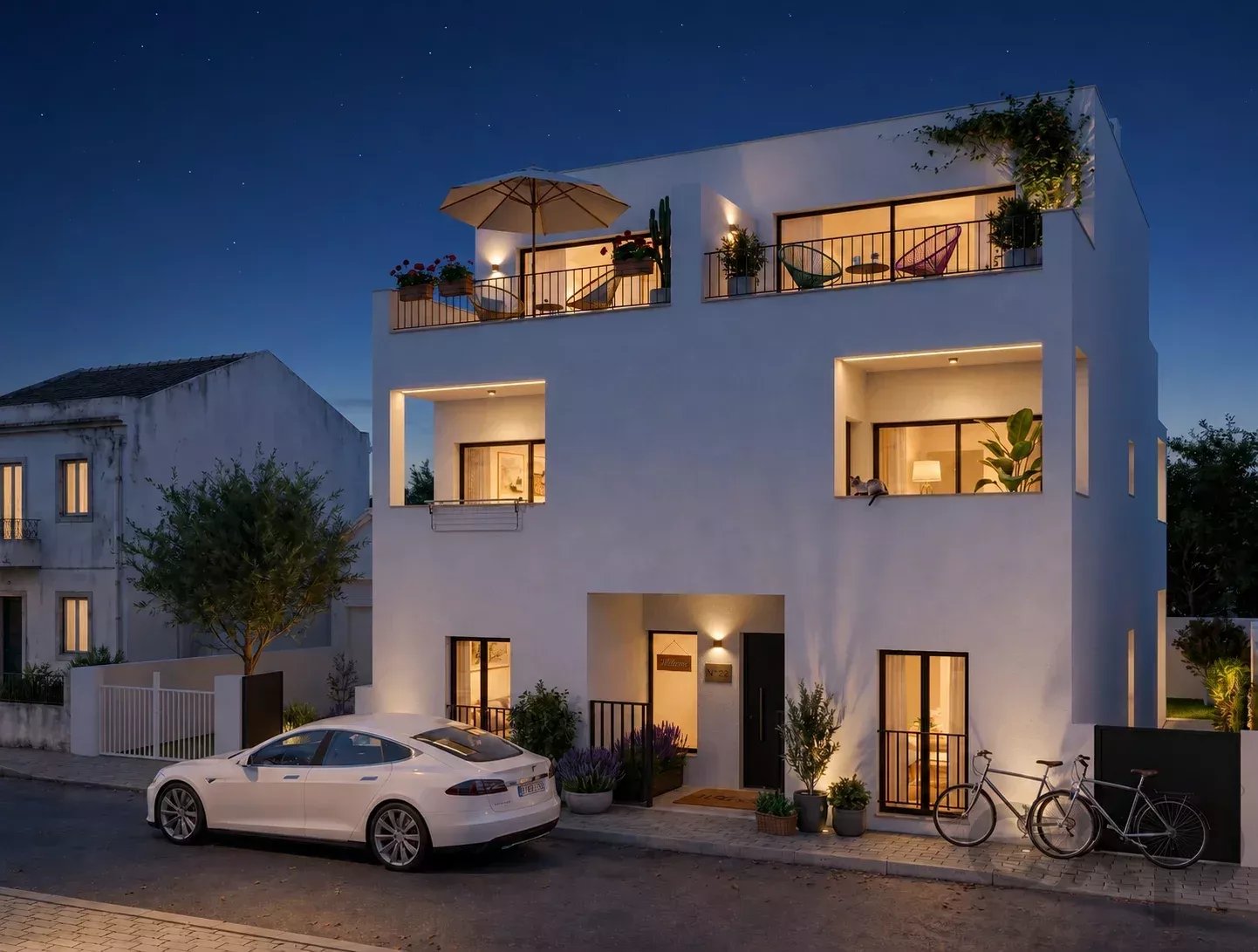 Urban Lot with Approved Project for 2 Semi-detached Houses | Luz de Tavira