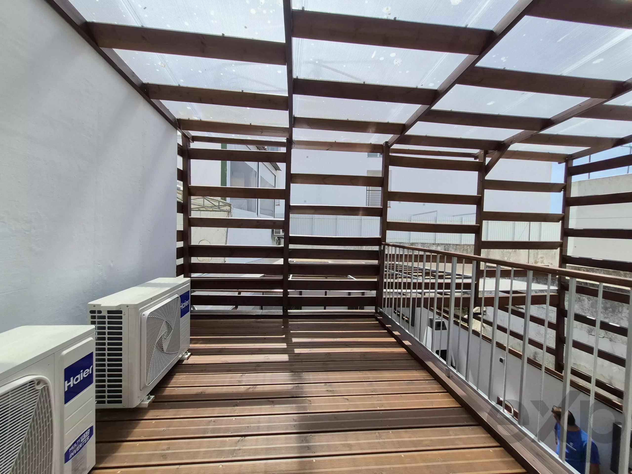 New house, 2 bedrooms, large patio, Alvor center