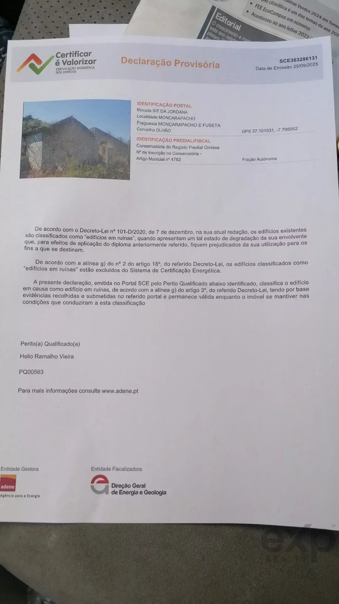 Terreno urbano para construção