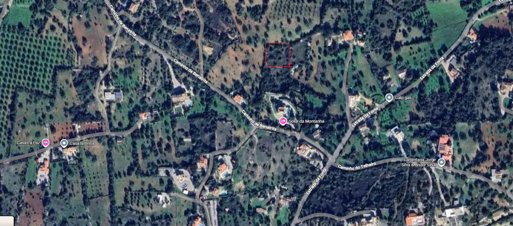 1560 m² Non-Constructible Land in Santa Bárbara de Nexe