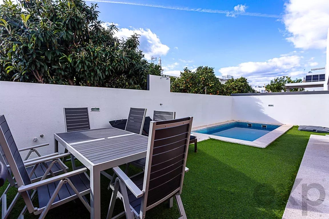 Maison 3 chambres avec piscine privée | Luz de Tavira | Location longue durée | Visites disponibles