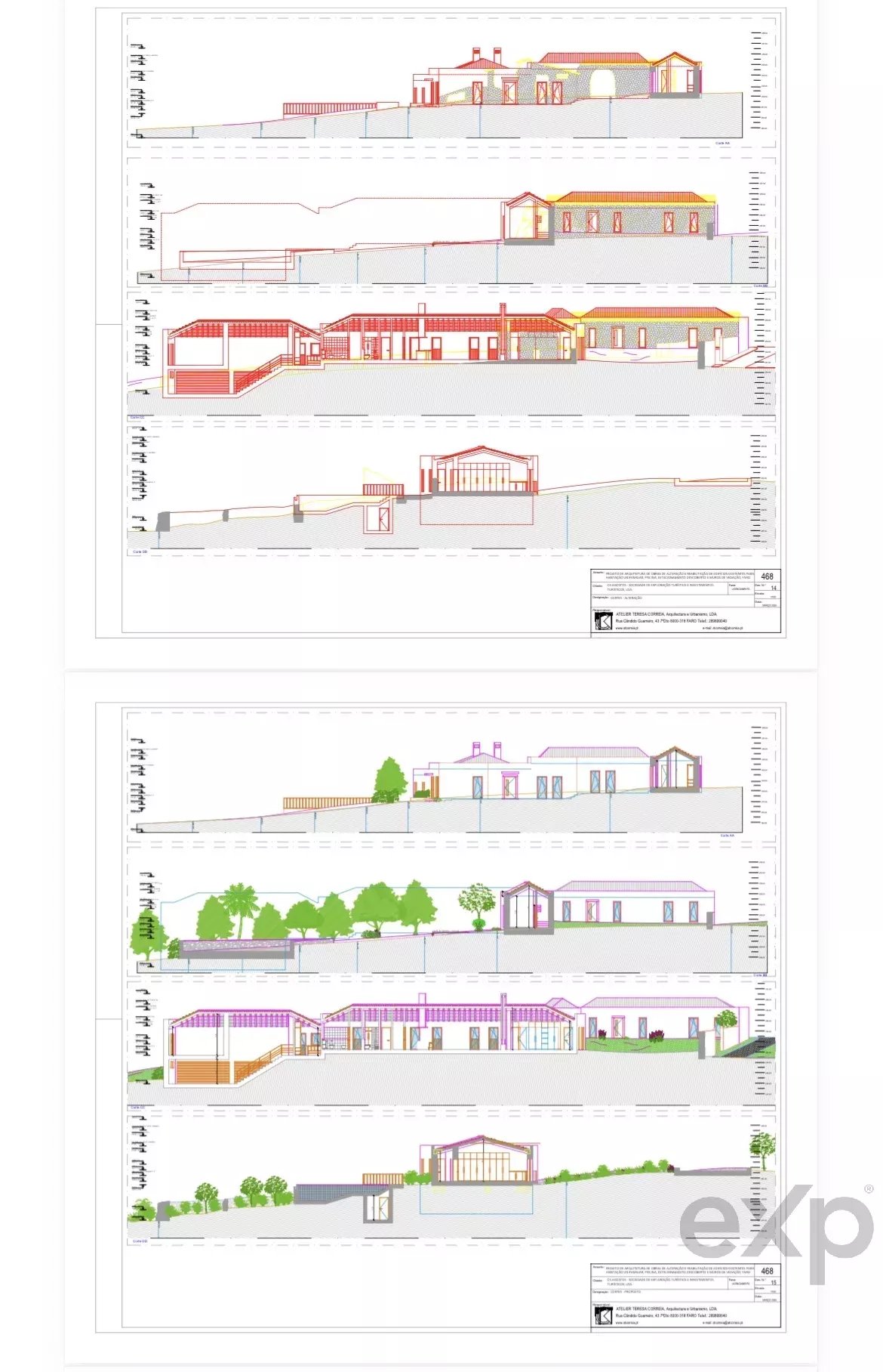 Algarve (mountain range) – Land with Ruin with Approved Project