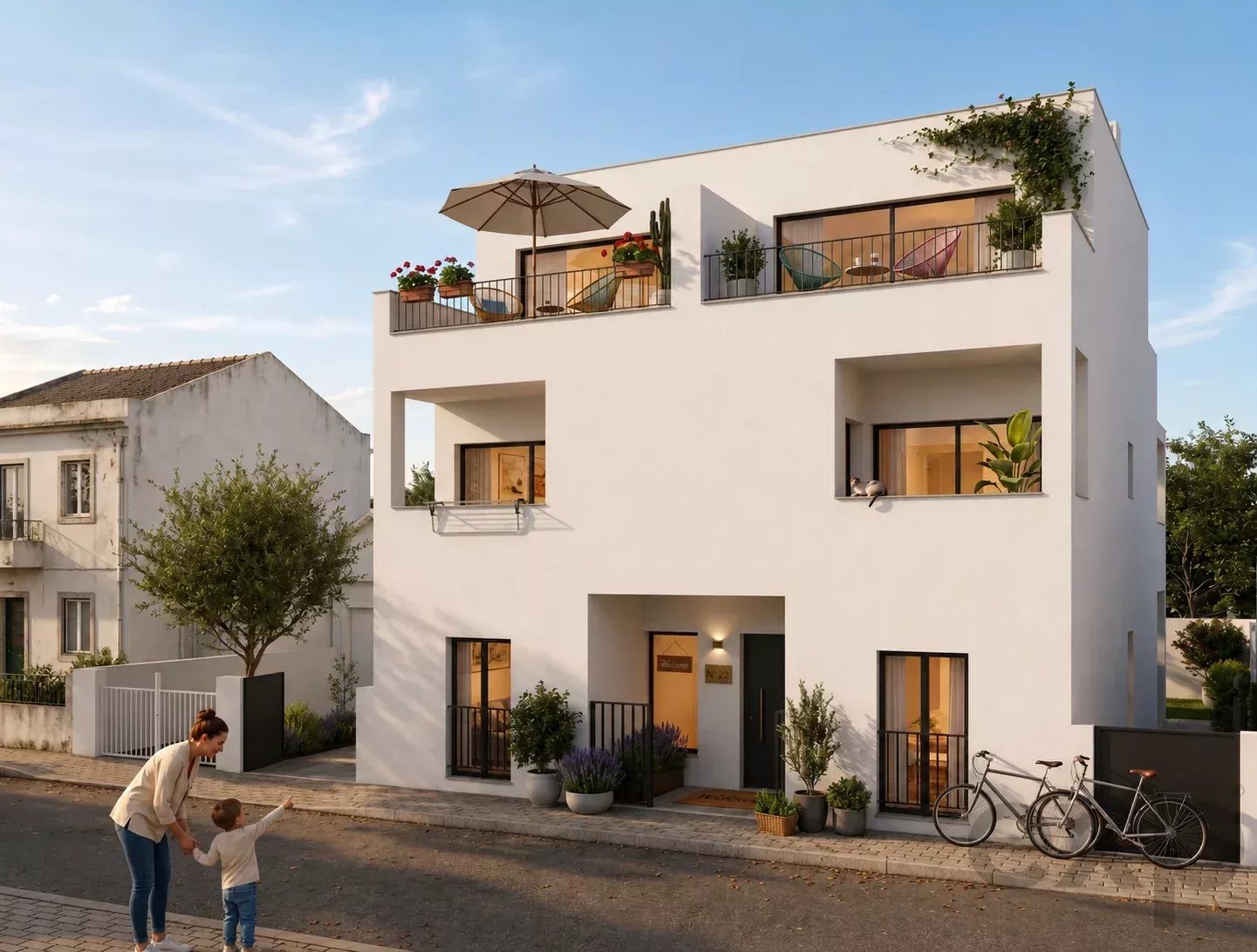 Urban Lot with Approved Project for 2 Semi-detached Houses | Luz de Tavira