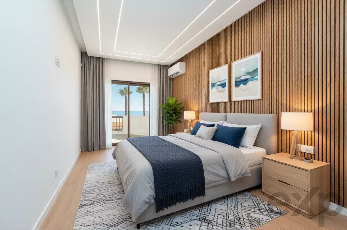 Modern beachfront apartment in Quarteira