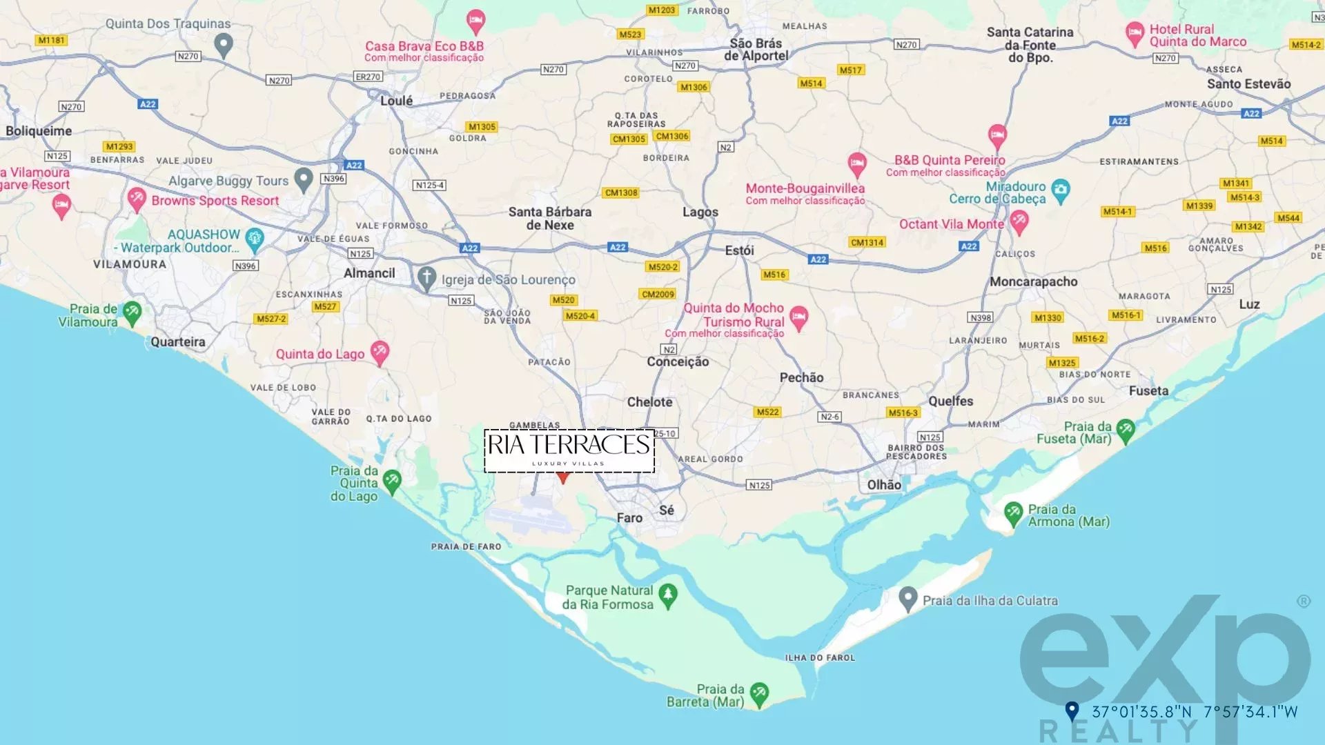 Luxury 4-Bedroom Villas with Private Pool Overlooking the Ria Formosa