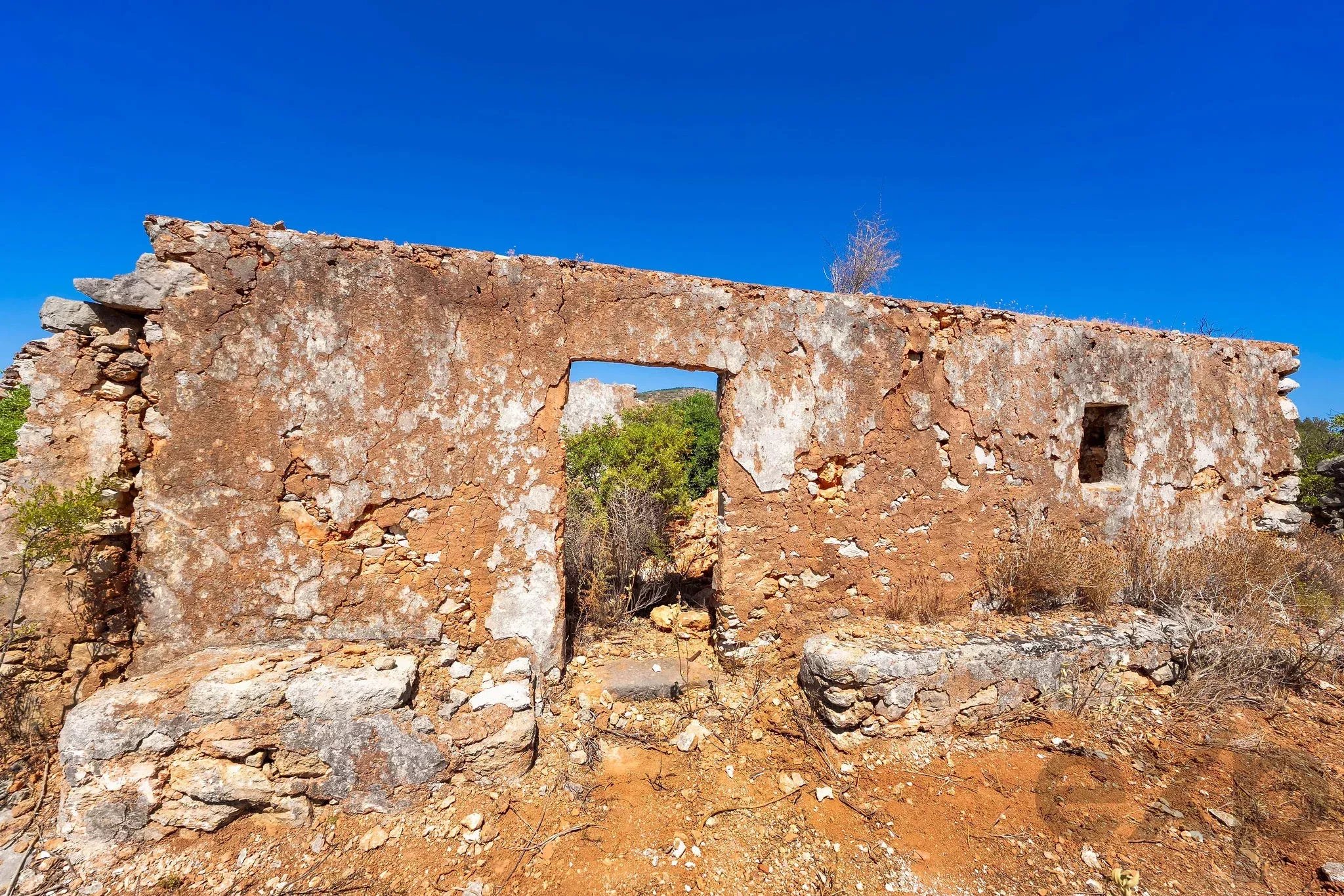 Hilltop Ruin with Breathtaking Countryside and Sea Views